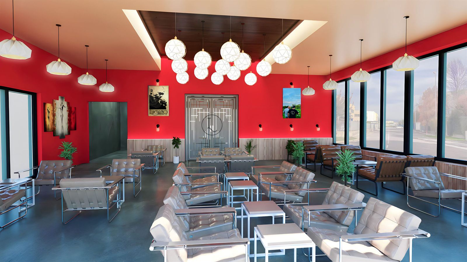 The Luciano-sponsored Dreamer Lounge at Industrial Cigars in Frisco, TX